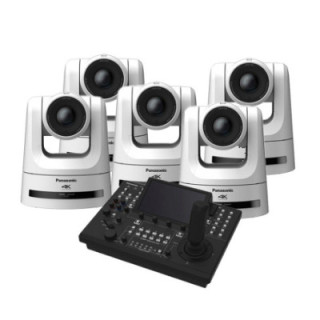 Panasonic Bundle 5 PTZ AW-UE100WEJ + 1 AW-RP150GJ for free