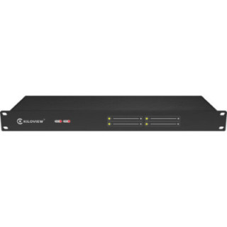 Kiloview RU01 - 1RU-4CH redundant power rackmount frame
