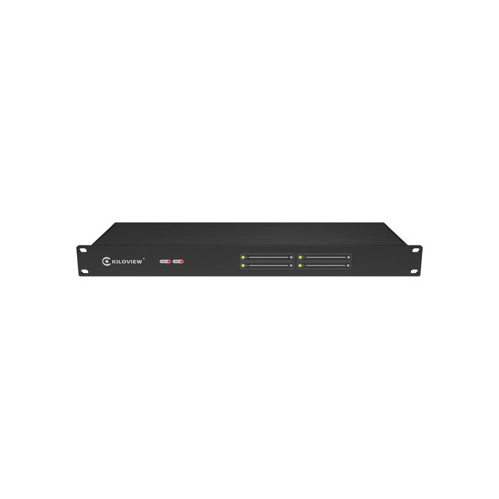 Kiloview RU01 - 1RU-4CH redundant power rackmount frame