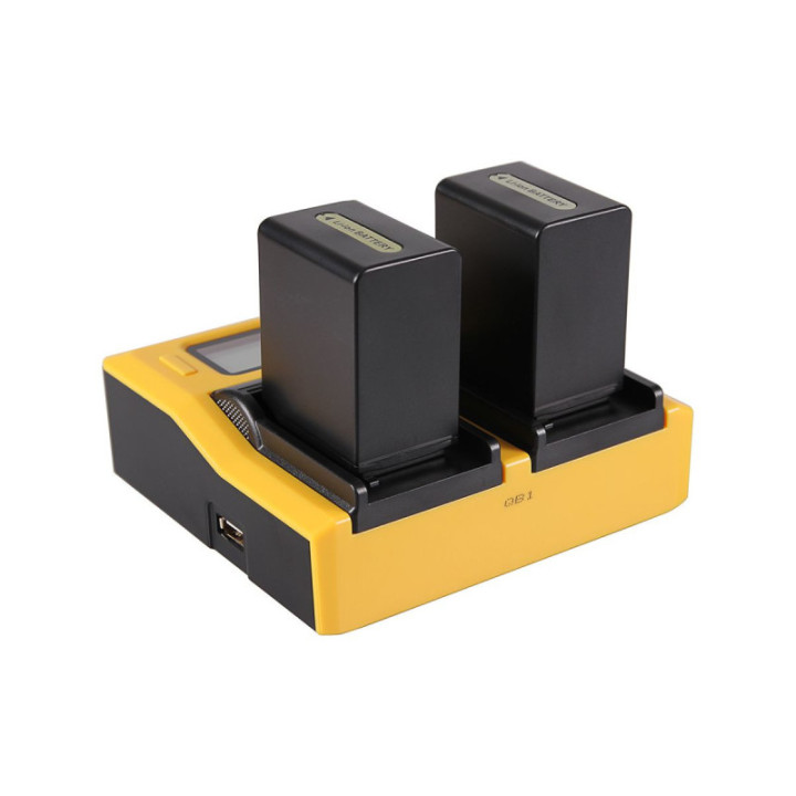 Patona 7557 - Sony P-FV70 / 100 Dual LCD Charger