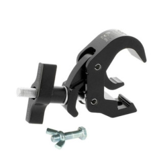 Doughty T58306 - Quick Trigger Slimline Hook Clamp (M12x45 Bolt & Wingnut) (Black)