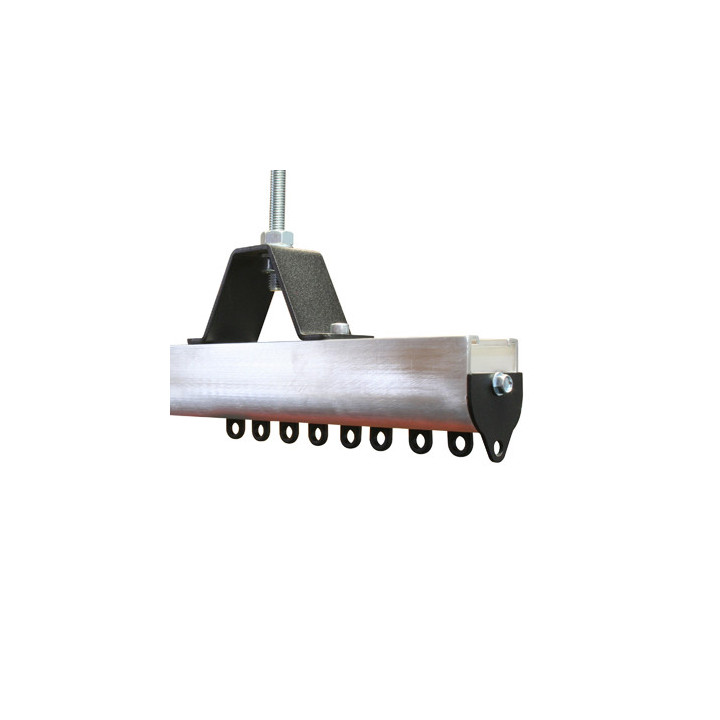 Doughty T81001 - Rail - Straight 1.0m - (Black)