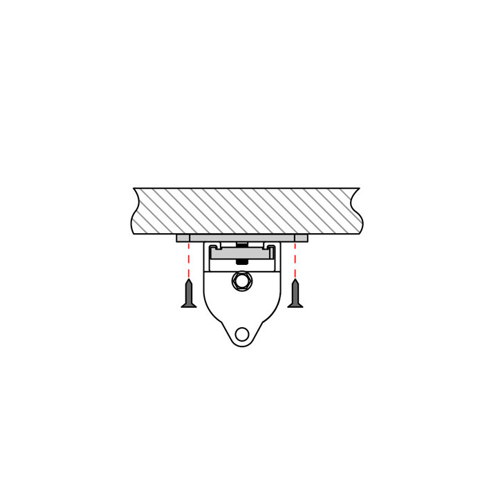 Doughty T81110 - Rail - Ceiling Bracket