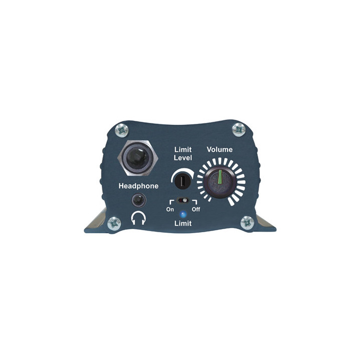 Sonifex AVN-DIO03 - Dante to Headphone Outputs with Volume Control and Limiter - 1/4 Inch & 3.5mm Jacks