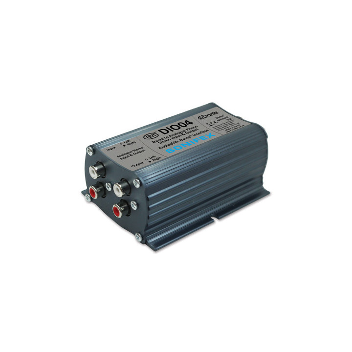 Sonifex AVN-DIO04 - Dante to Phono Analogue Stereo Input and Output Interface