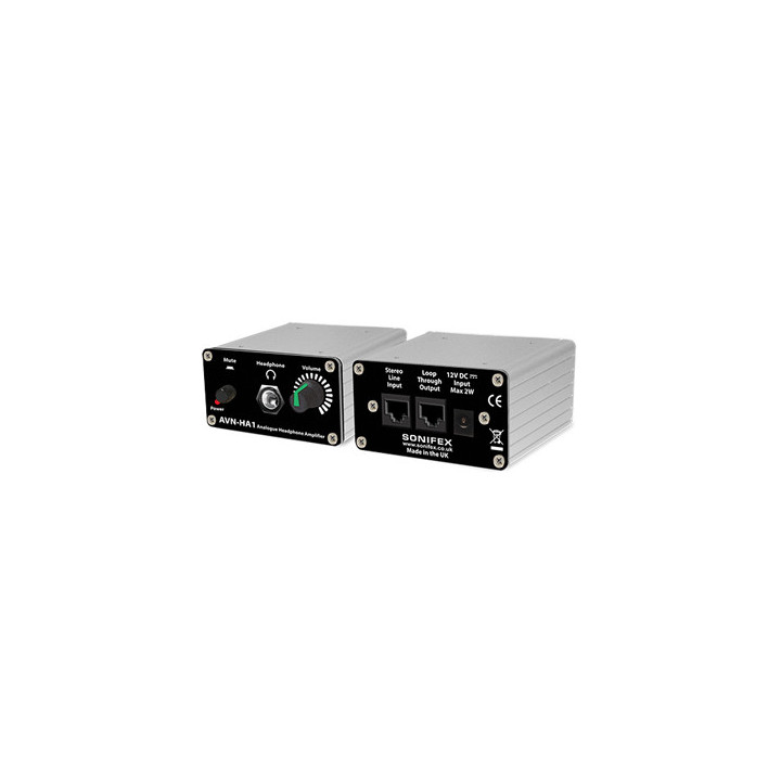 Sonifex AVN-HA1 - Analogue Headphone Amp for AVN-PA8/D & AVN-PM8/D Portals