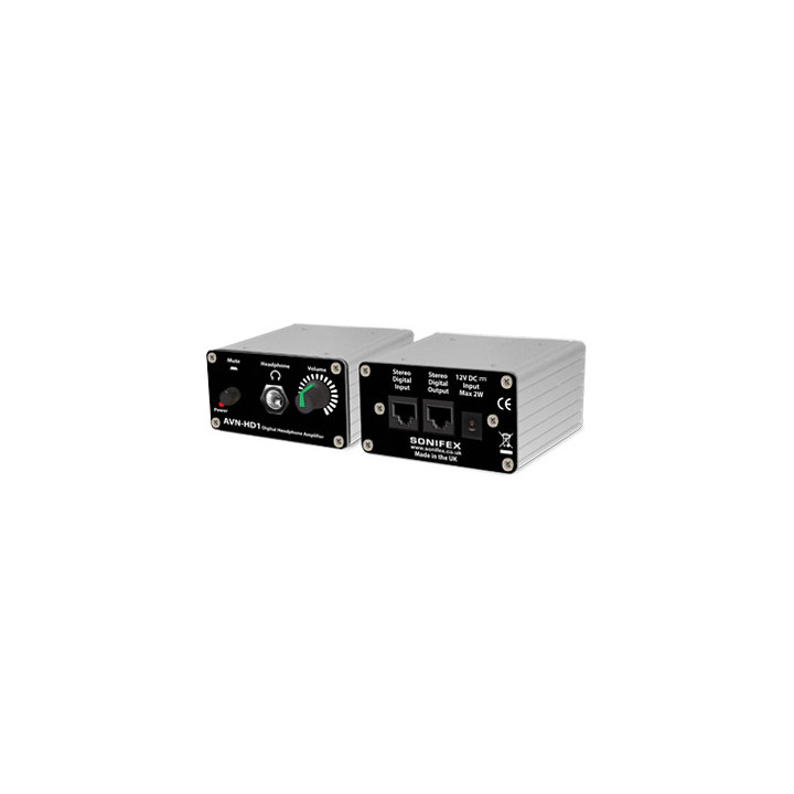 Sonifex AVN-HD1 - Digital Headphone Amp for AVN-PD8/D Portal