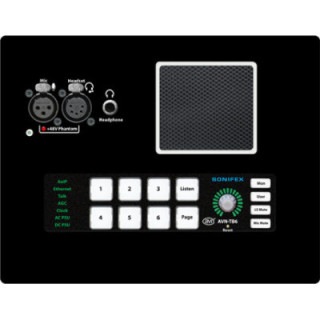 Sonifex AVN-TB6D - 6 Button Talkback Intercom, Desktop