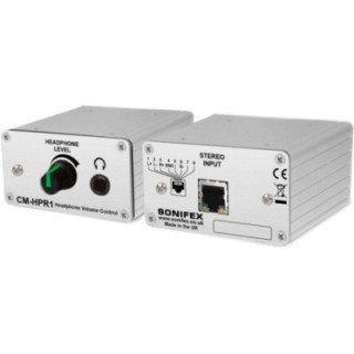 Sonifex CM-HPX1 - Headphone Volume Control, Passive, XLR Input - Jack Output