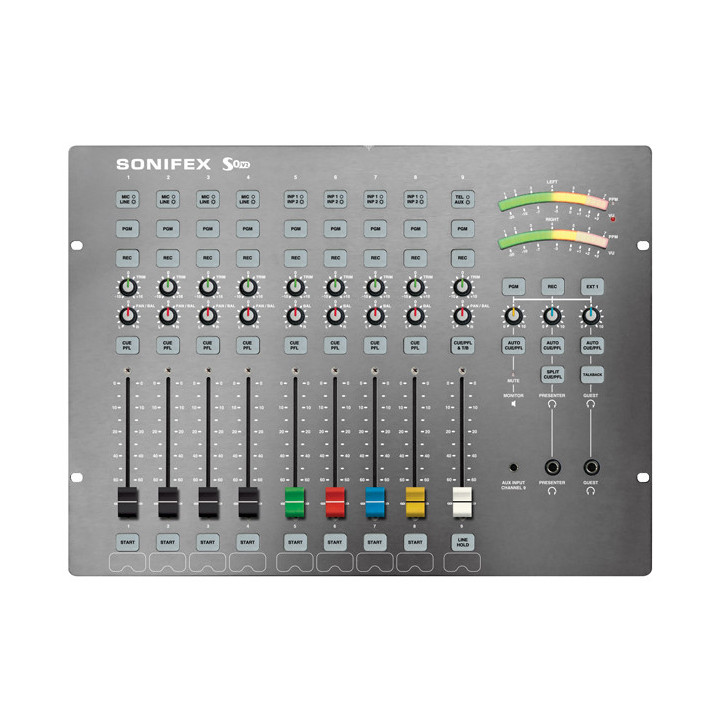Sonifex S0V2 - S0v2 Radio Broadcast Mixer, 9 Channel Analogue