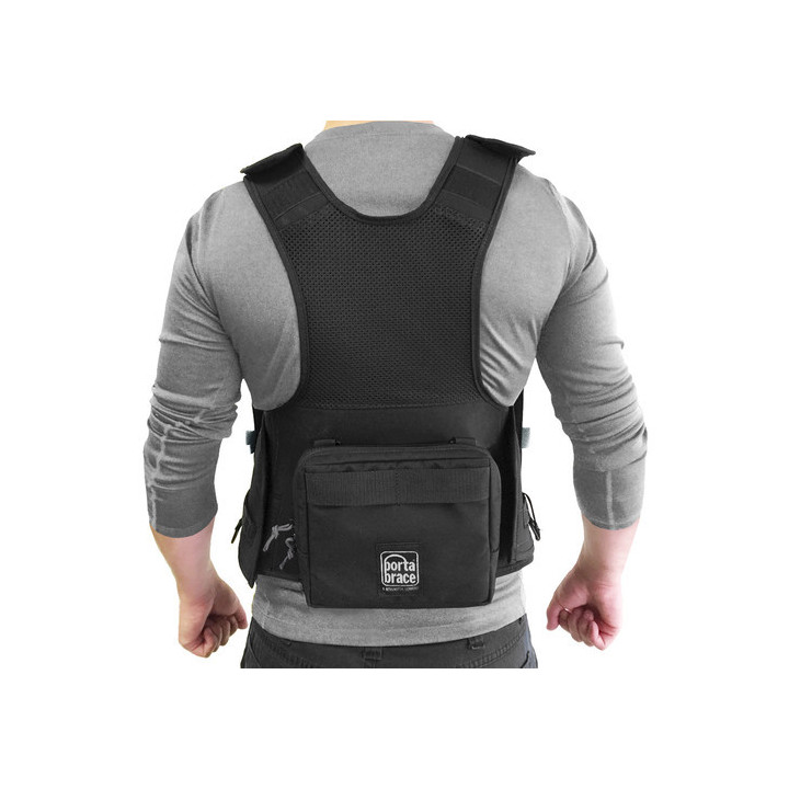 Portabrace ATV-833 - Audio Tactical Vest for Sound Devices 833, Black