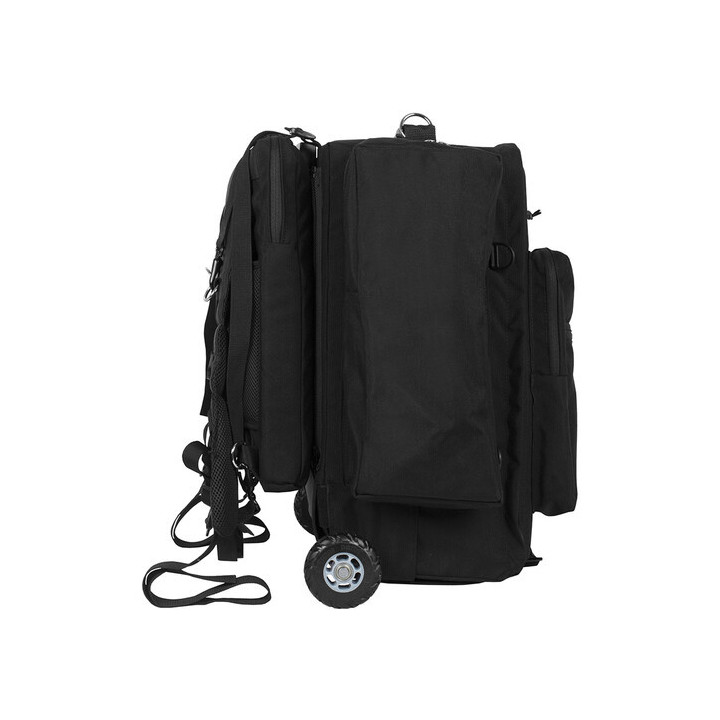 Portabrace BK-FX6OR - Wheeled Backpack Camera Case for Sony PXW-FX6 and Accessories