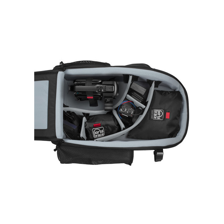 Portabrace BK-XA10 - Backpack with Semi-Rigid Frame for Canon XA10