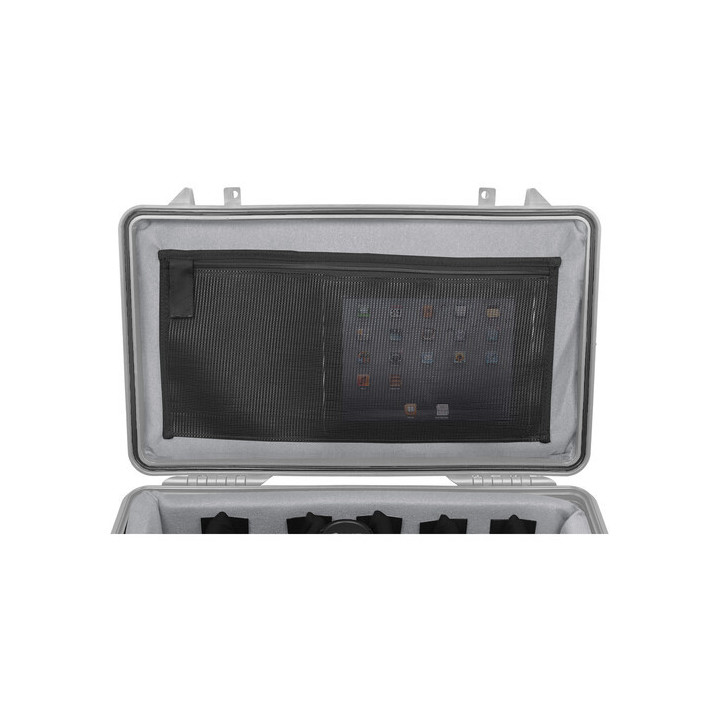 Portabrace PB-2550PROLENSMD - Watertight Hard Case with Padding, Pouches & Dividers