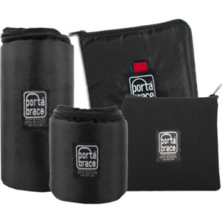 Portabrace POUCHSET-FX3 - Set of padded pouches and Lens Cups