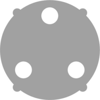 Astera AX3-DDSK-120 - 120-Degree Diffuser Filter for AX3 LightDrop LED Light