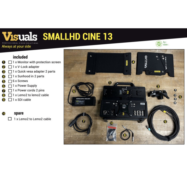 SmallHD MON-CINE-13 - Cine 13" 4K High-Bright Monitor