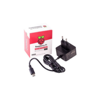 Raspberry - Power Supply 5 V, 3 A, USB Type C with EU Plug Type