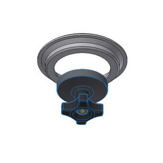 Cartoni AJ108 - 150mm Adapter