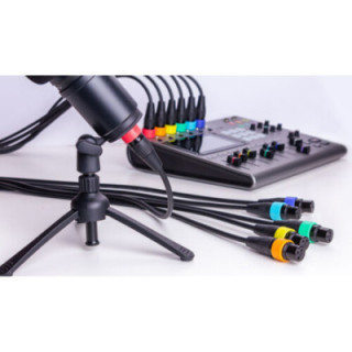 Zoom XLR-6c - Six Color ID Rings for XLR Plugs