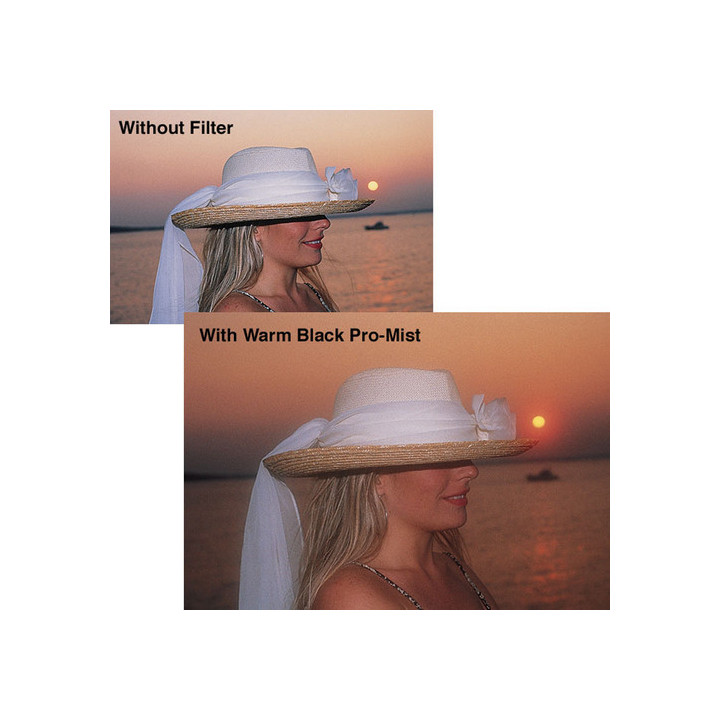 Tiffen 58WBPM18 - 58mm Warm Black Pro-Mist 1/8