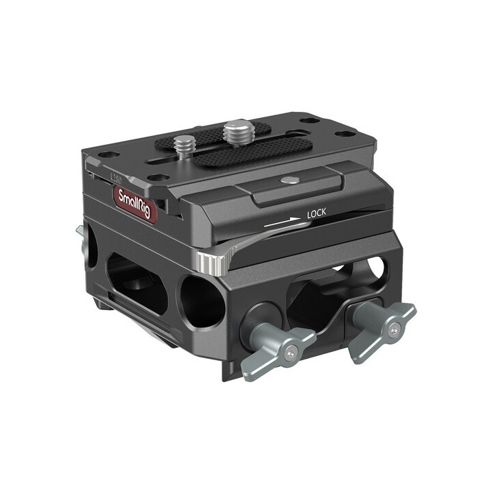 SmallRig 3067 - Lightweight Baseplate with Dual 15mm Rod Clamp (magnesium alloy version)