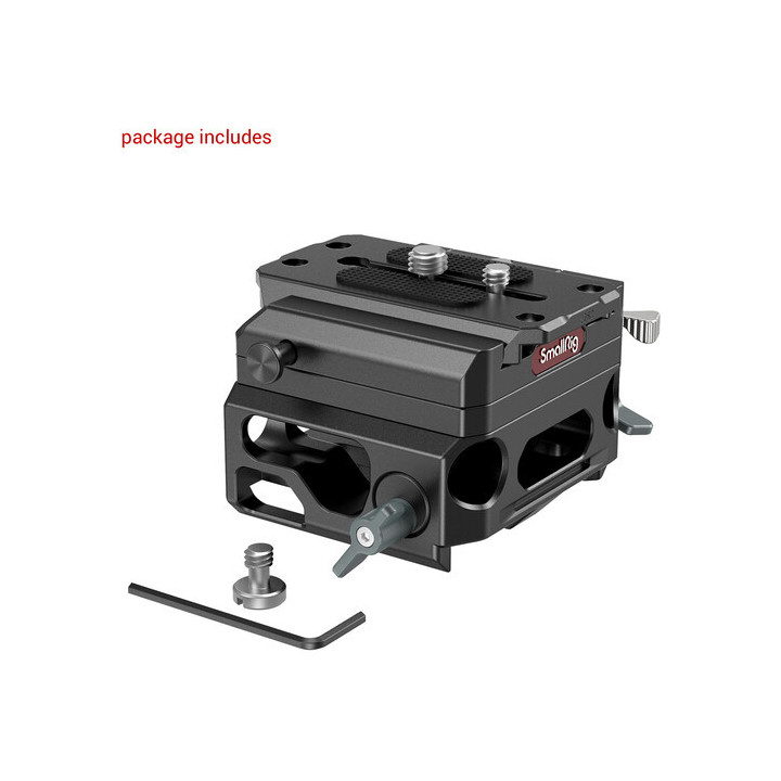 SmallRig 3067 - Lightweight Baseplate with Dual 15mm Rod Clamp (magnesium alloy version)