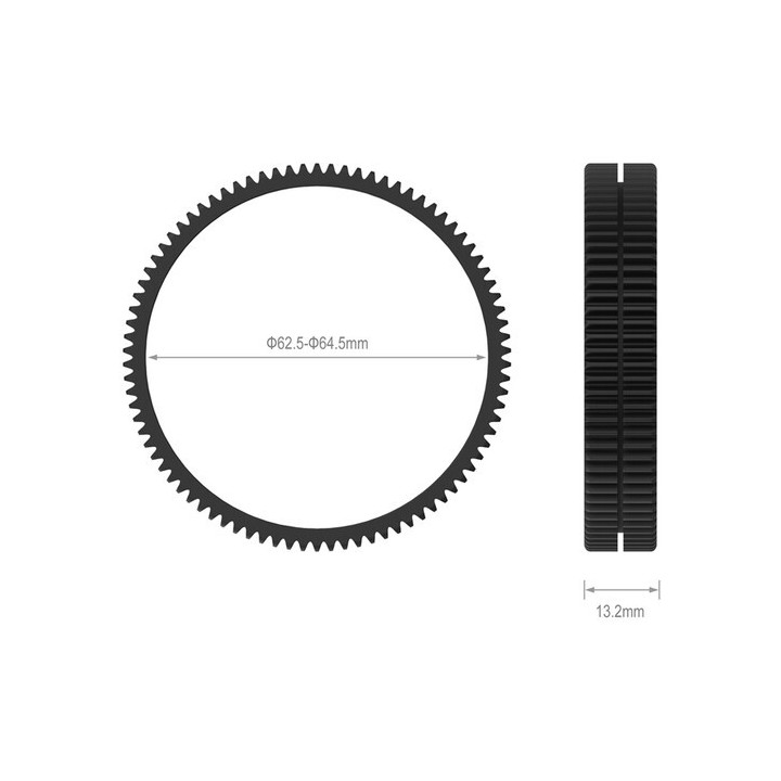 SmallRig 3291 - 62.5-64.5 Diameter Seamless Focus Gear Ring