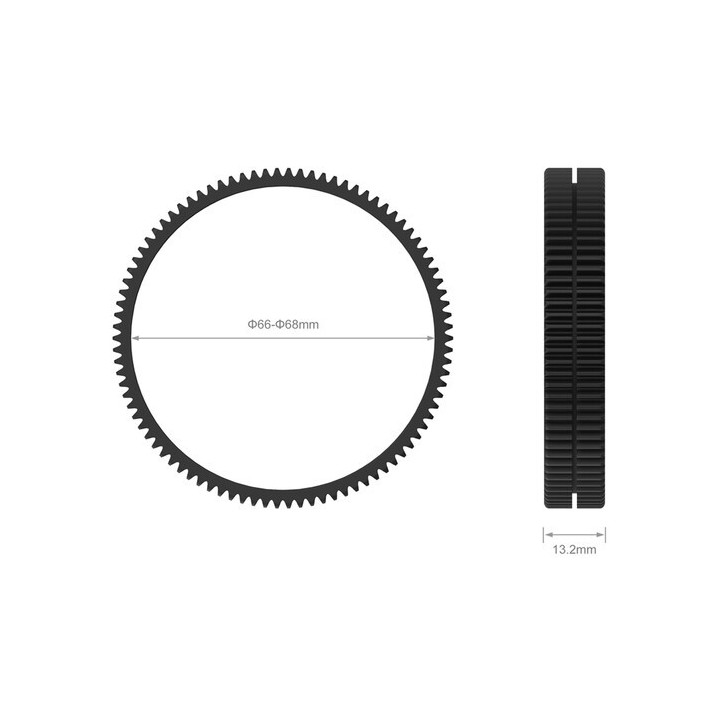 SmallRig 3292 - 66-68mm Diameter Seamless Focus Gear Ring