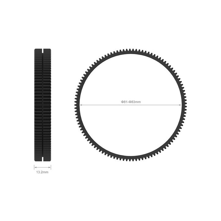 SmallRig 3296 - 81-83mm Diameter Seamless Focus Gear Ring