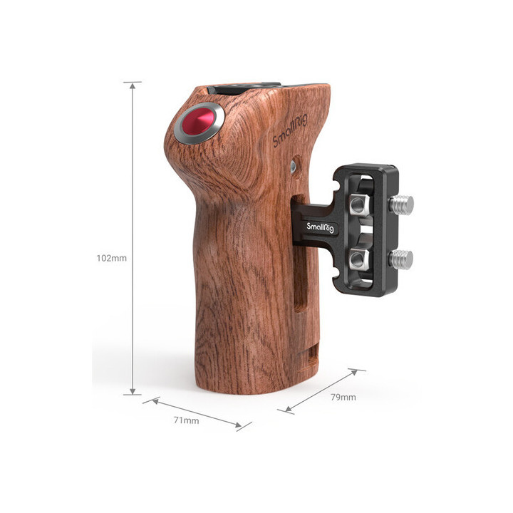 SmallRig 3323 - Threaded Side Handle with Record Start/Stop Remote Trigger
