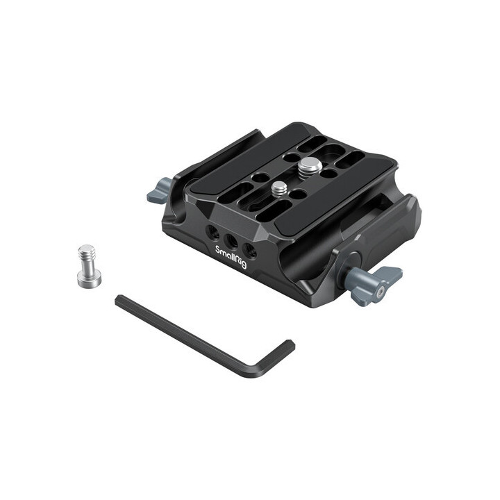 SmallRig 3357 - Universal LWS Baseplate with Dual 15mm Rod Clamp