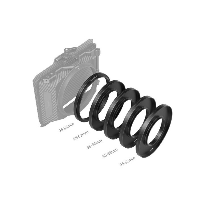 SmallRig 3383 - Adapter Rings Kit (Diameter52/55/58/62/86-95mm)