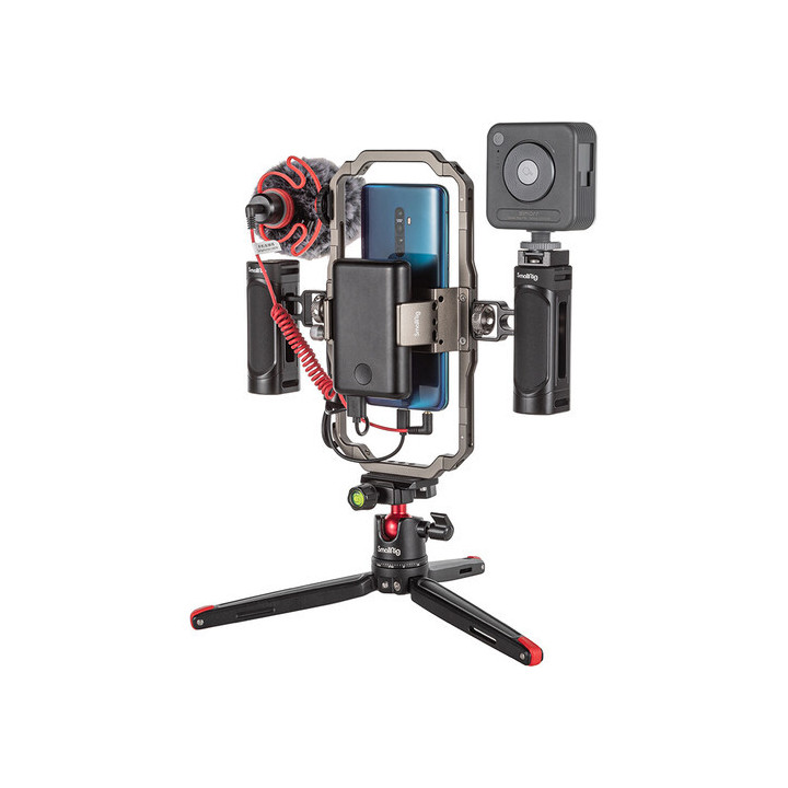 SmallRig 3384B - Professional Phone Video Rig Kit for Vlogging & Live Streaming