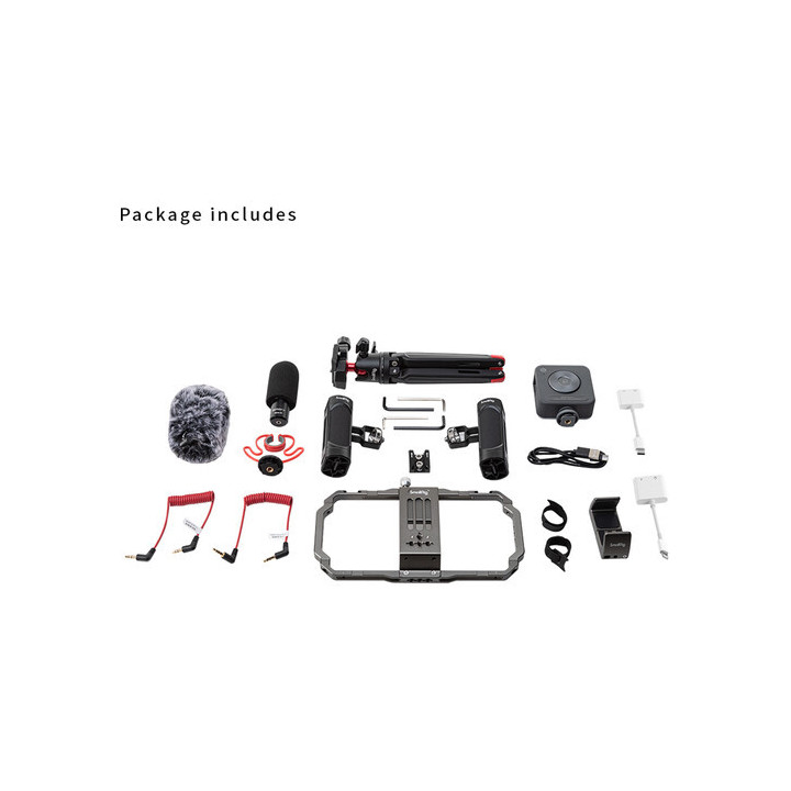 SmallRig 3384B - Professional Phone Video Rig Kit for Vlogging & Live Streaming