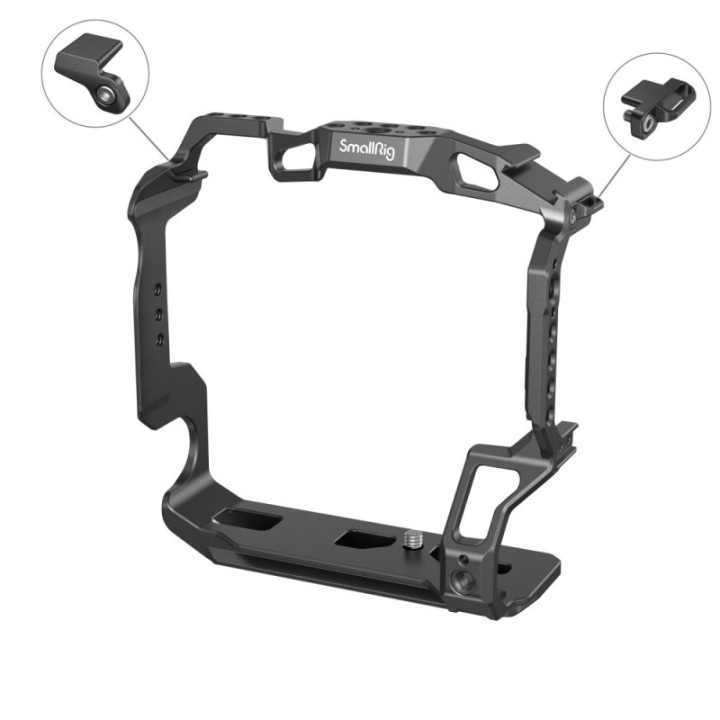 SmallRig 3464B - Camera Cage for EOS R5/R6/R5 C with BG-R10 Battery Grip