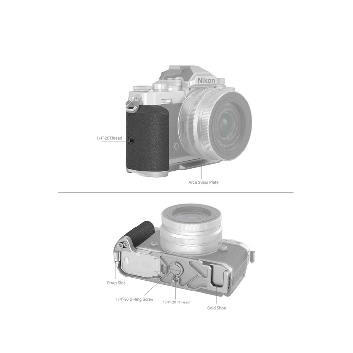 SmallRig 3480 - L-Shape Grip for Nikon Z fc Camera