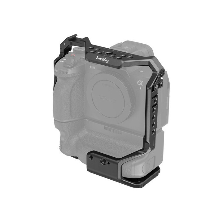 SmallRig 3594 - Camera Cage for Sony Alpha 7S III/Alpha 7 IV/Alpha 7R IV/Alpha 1 with VG-C4EM Battery Grip