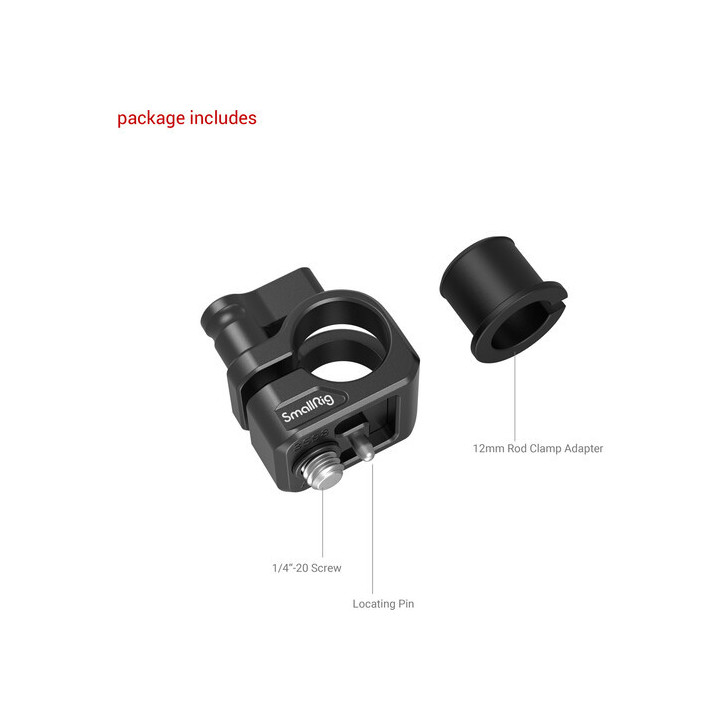 SmallRig 3598 - 12mm/15mm Single Rod Clamp
