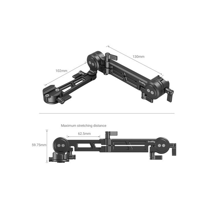 SmallRig MD3507 - Adjustable EVF Mount with Nato Clamp