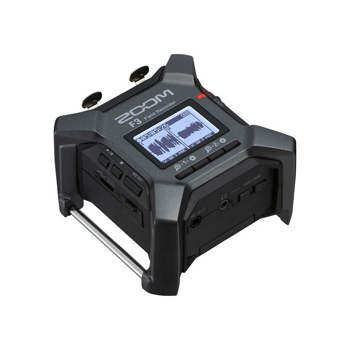 Zoom F3 - 2-Input / 2-Track Portable Field Recorder