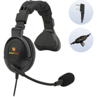 Eartec PSKWIL - Proline Single Headset with Kenwood 2-Pin Plug Inline PTT