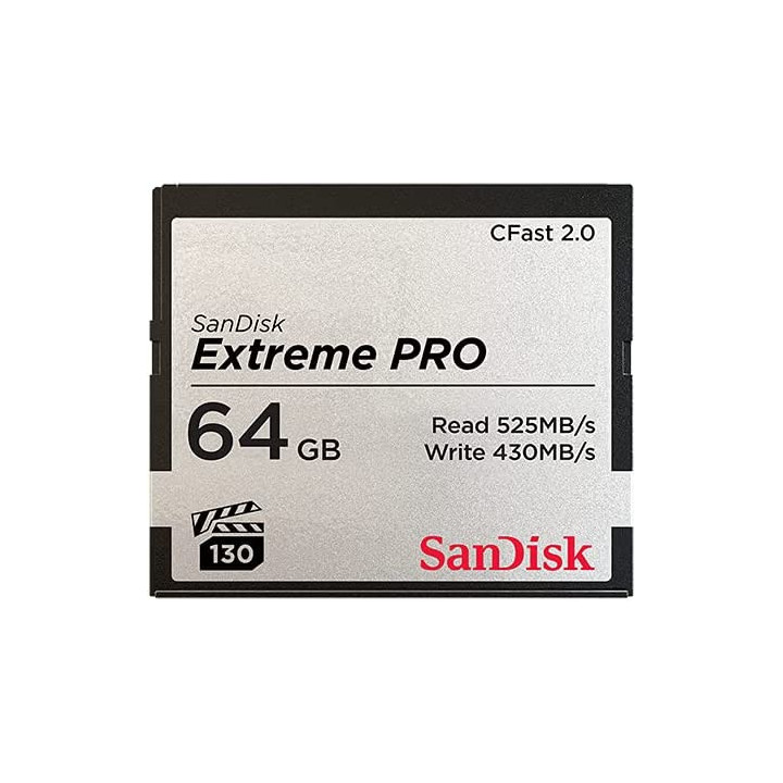 Sandisk SDCFSP-064G-G46D - CFast ExtremePro 525MB/s 64GB