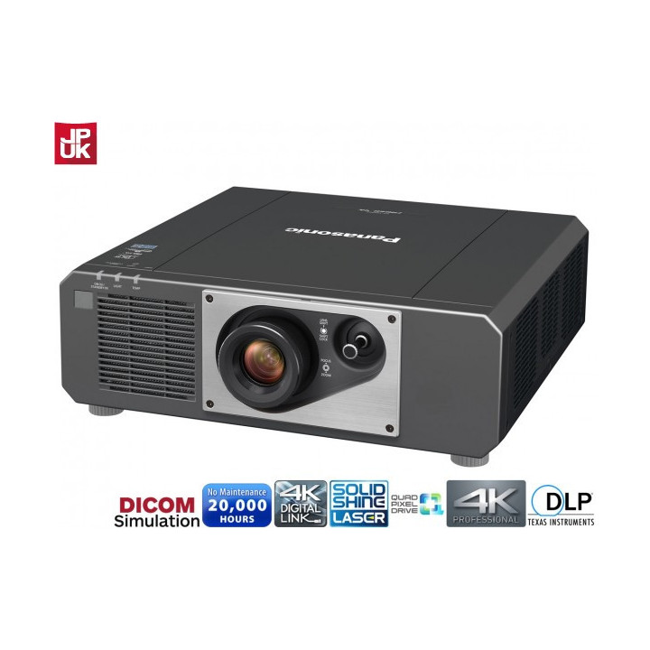 Panasonic PT-FRQ60BEJ - 1-Chip DLP Projector with Laser Technology, Anthracite