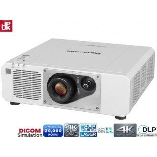 Panasonic PT-FRQ60WEJ - 1-Chip DLP Projector with Laser Technology, White