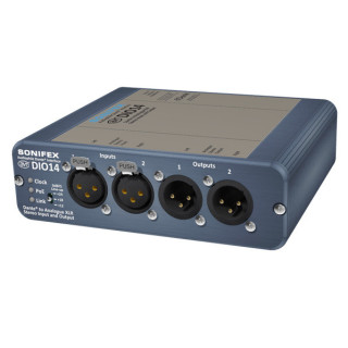 Sonifex AVN-DIO14 - Dante to XLR Analogue Stereo Input & Output