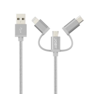 Joby JB01818 - Charge Sync Cable3-in-1 1.2M GR