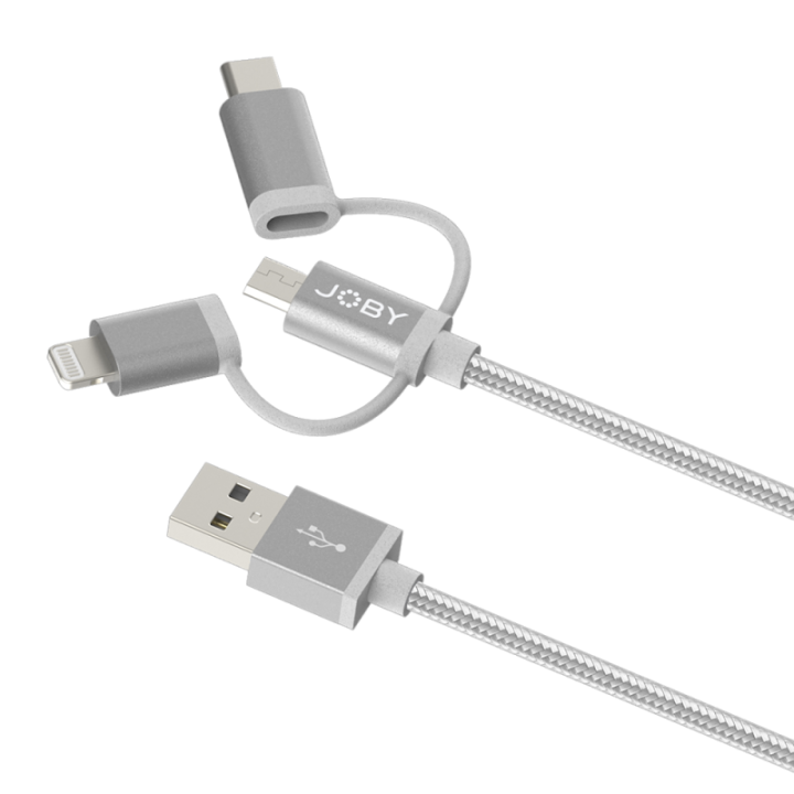 Joby JB01818 - Charge Sync Cable3-in-1 1.2M GR