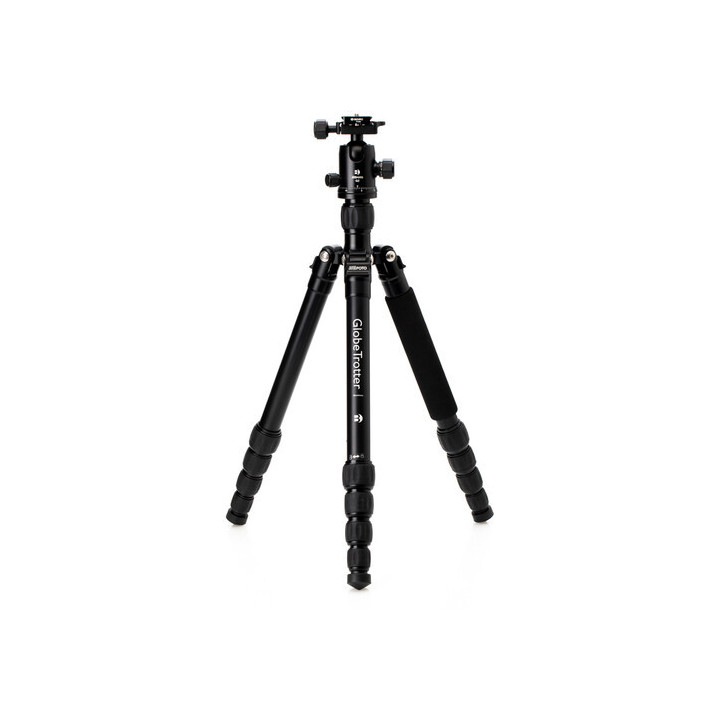 Mefoto MEBMGTABLK - GlobeTrotter Aluminum Travel Tripod Kit (Black)
