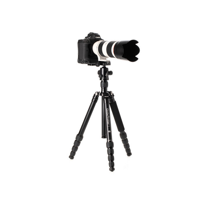 Mefoto MEBMGTABLK - GlobeTrotter Aluminum Travel Tripod Kit (Black)